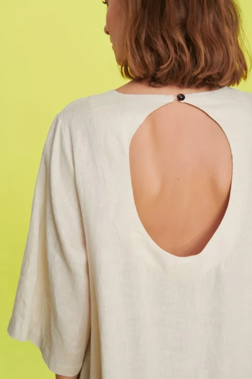 Airy linen kjole