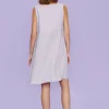 Airy linen ærmeløs kjole