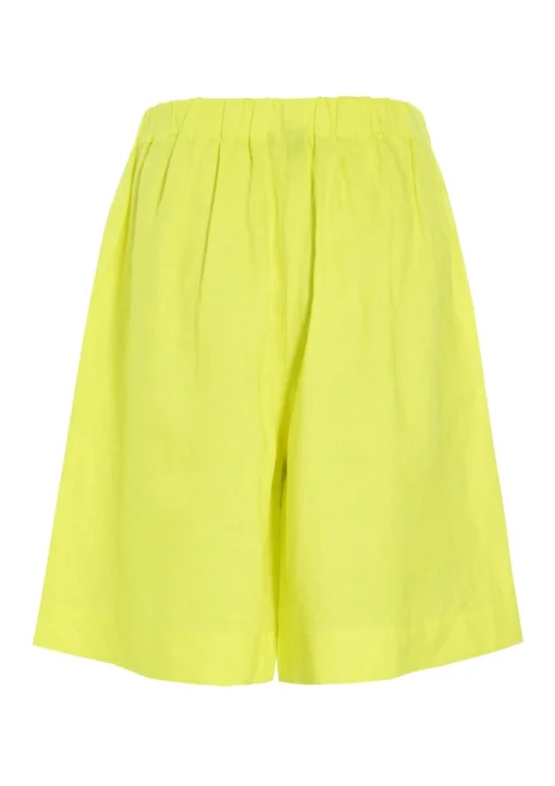 Airy linen shorts