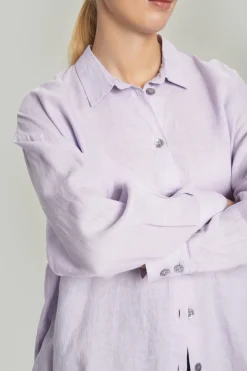 Airy linen skjorte