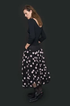 Bloom bluse med 3/4 ærme