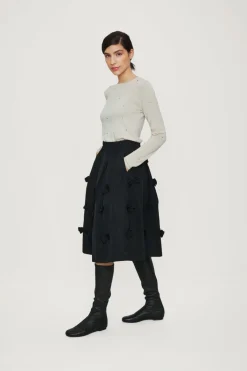 Bloom knit bluse
