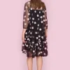 Blossom mesh kjole