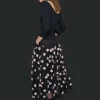 Blossom mesh nederdel
