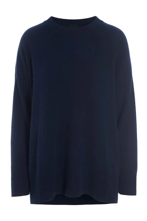 Cloud cashmere langærmet bluse