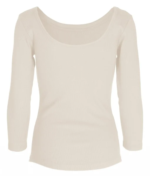 COLUMN JERSEY T-SHIRT