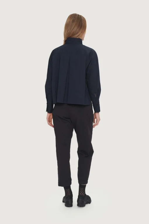 Core cotton skjorte med lynlås