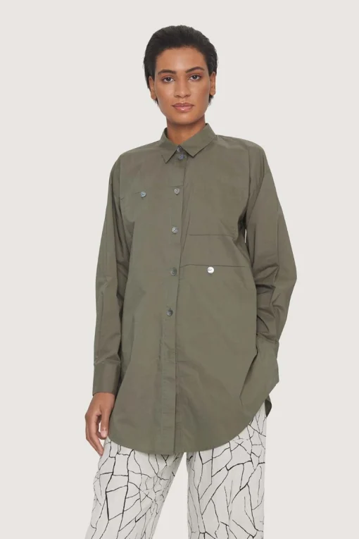 Core cotton skjorte med lommer