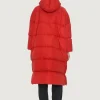 Feather down oversize frakke