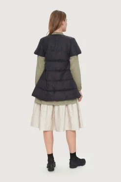 Feather down vest