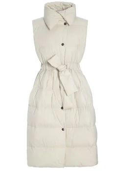 Feather down vest