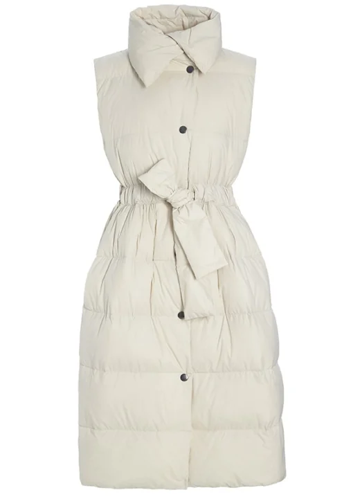 Feather down vest