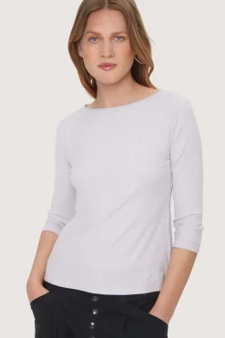 Globe rib bluse