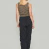 Globe rib tank top