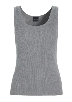 Globe rib tank top