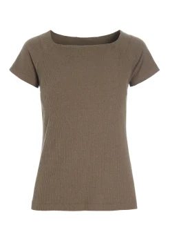 Globe rib t-shirt