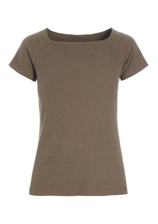 Globe rib t-shirt