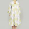 Ikat tulip frakke