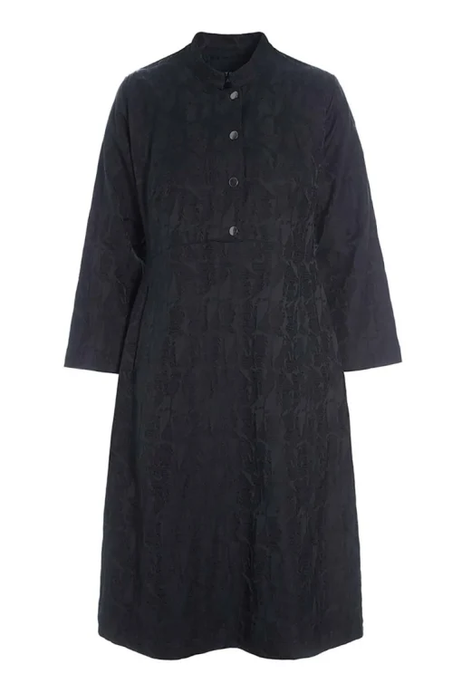 Jacquard stretch kjole