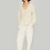 Kareshi bluse med v-hals