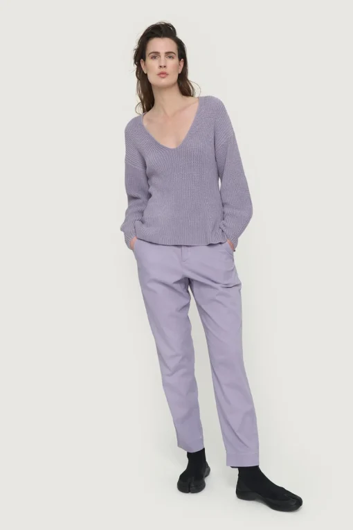Kareshi bluse med v-hals