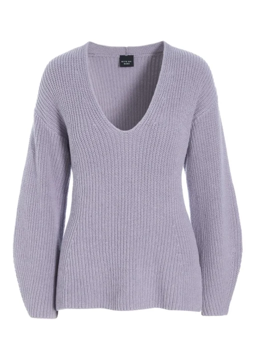 Kareshi bluse med v-hals