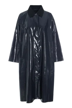Lacquer lang frakke
