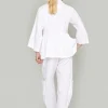 Lazy linen bukser med spænde