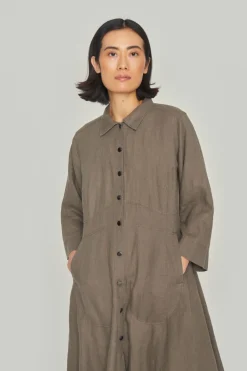 Lazy linen kjole