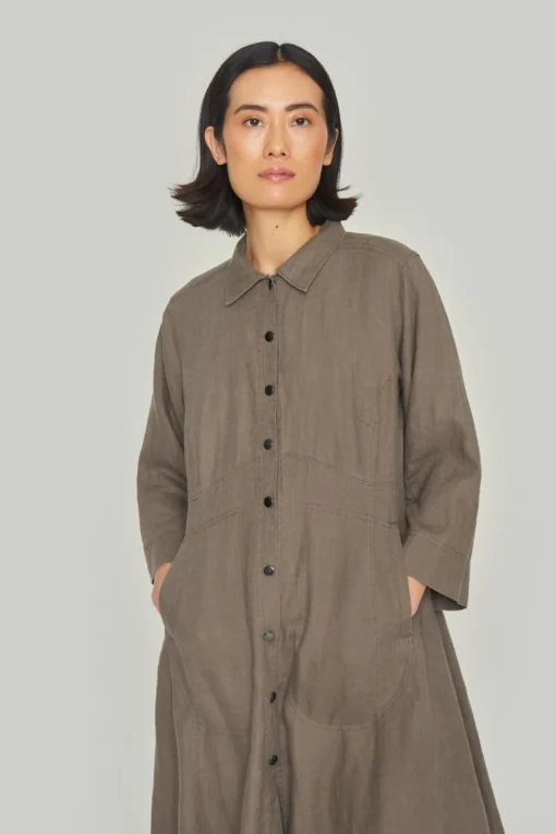 Lazy linen kjole