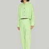 Lazy linen kort jakke