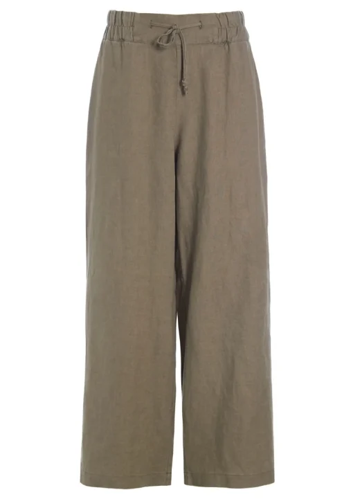 Lazy linen lige bukser