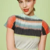 Liquorice stripe kjole
