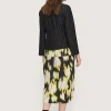 Pinstripe jersey jakke