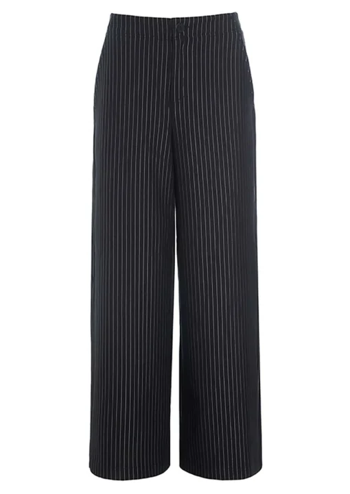 Pinstripe jersey vide bukser
