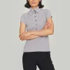 Saku bluse med krave
