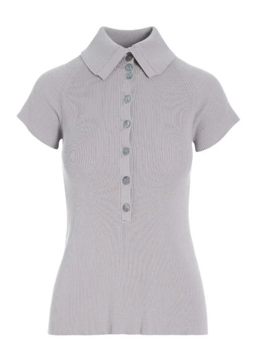 Saku bluse med krave