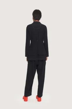 Tokyo twill jakke med bælte